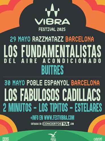 vibra barcelona concierto 2025