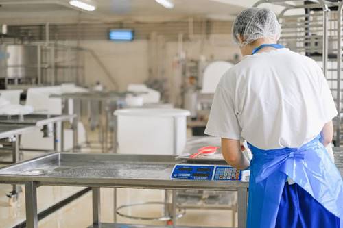 imagen de un chico trabajando en seguridad alimentaria