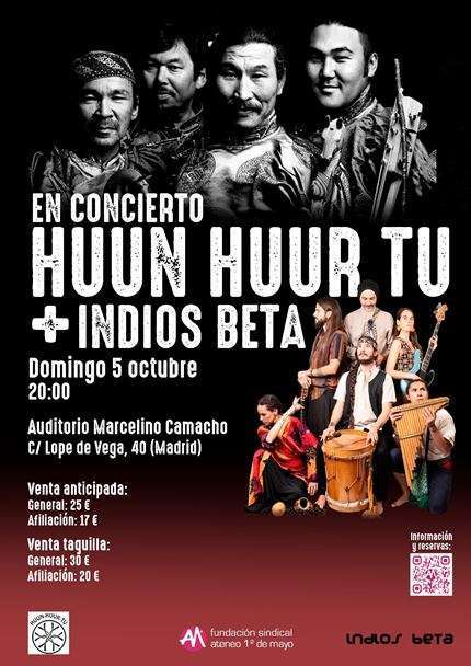 concierto hun huur tu madrid