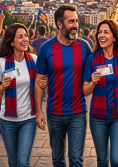Buy FC Barcelona – Real Madrid football tickets