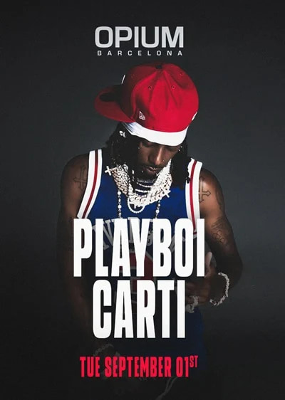 Playboi Carti en OPIUM Barcelona